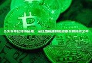 2018年比特币价格：从狂热巅峰到加密寒冬的转折之年
