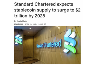 稳定币2028年或达2万亿美元：2025年的关键进展与未来图景