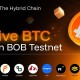 BOB 宣布在BitVM测试网将原生BTC引入DeFi系统，Lombard、Solv Protocol、Fiamma等十家机构提供支持