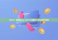 MOVE 指数是什么？MOVE指数定义及市场意义解析