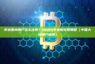 币安国内用户怎么注册？2025年最新完整教程（中国大陆用户适用）