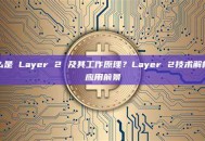 什么是 Layer 2 及其工作原理？Layer 2技术解析与应用前景