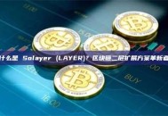 什么是 Solayer (LAYER)？区块链二层扩展方案革新者