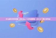 什么是比特币现金（BCH）？比特币现金（BCH）简介及特点