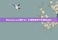 Blockscout是什么？它如何服务于区块链社区？