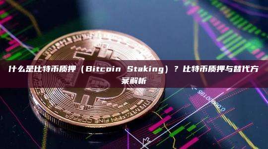 什么是比特币质押（Bitcoin Staking）？比特币质押与替代方案解析