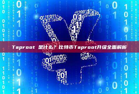 Taproot 是什么?比特币Taproot升级全面解析