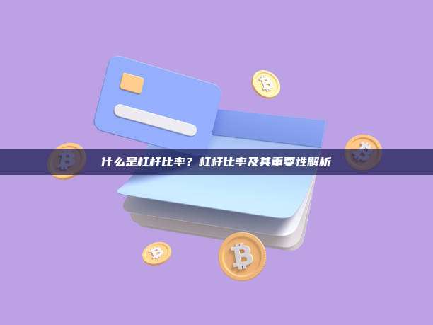 什么是杠杆比率?杠杆比率及其重要性解析