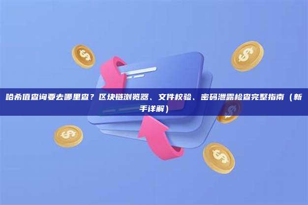 哈希值查询要去哪里查?区块链浏览器、文件校验、密码泄露检查完整指南(新手详解)